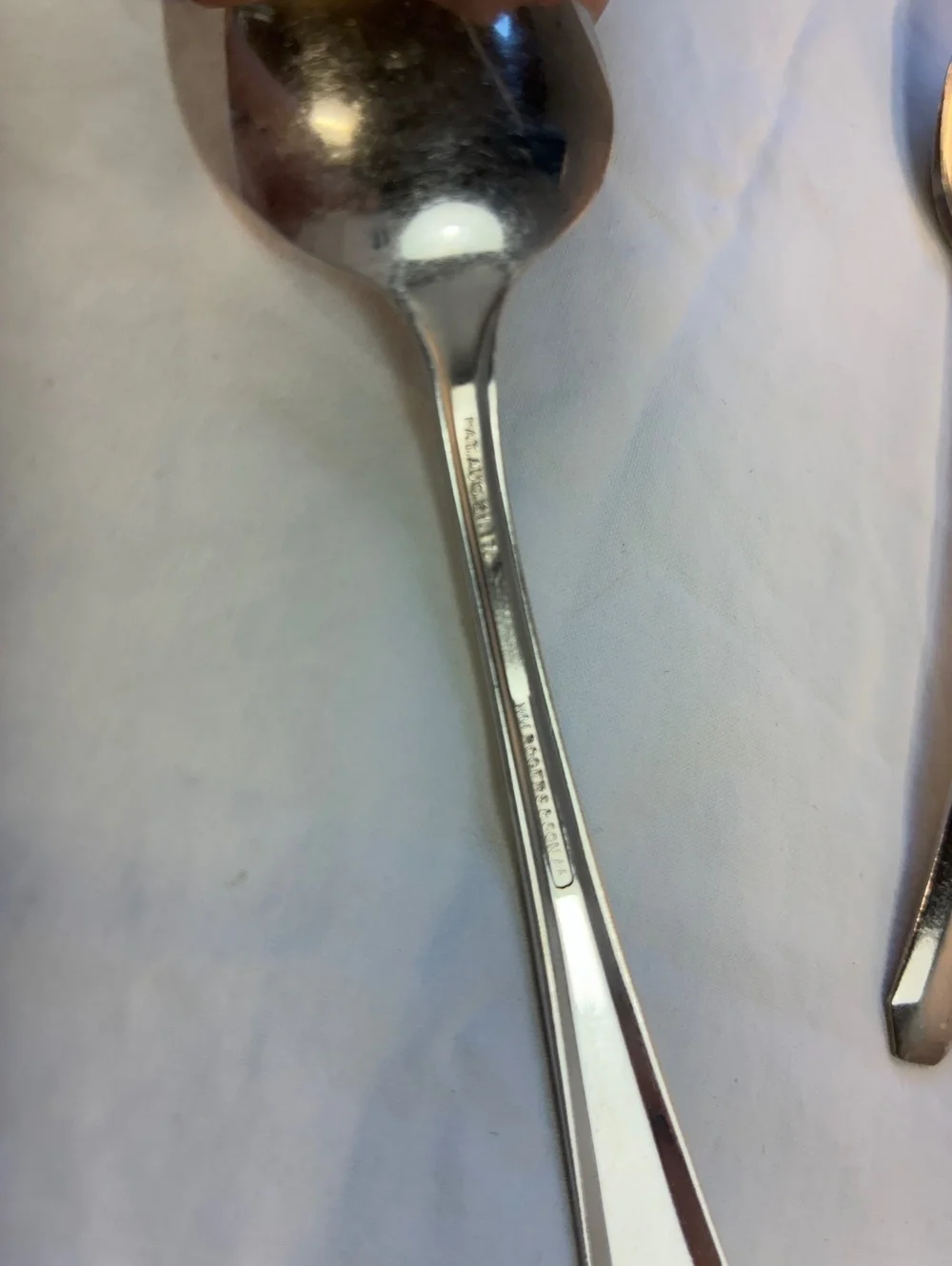 Vintage Silverplate teaspoons Lincoln pattern set of 12